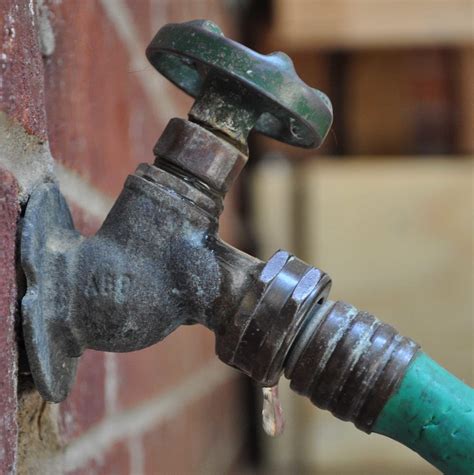 outside faucet leaking from top|how to fix water leak from the top of my outdoor。